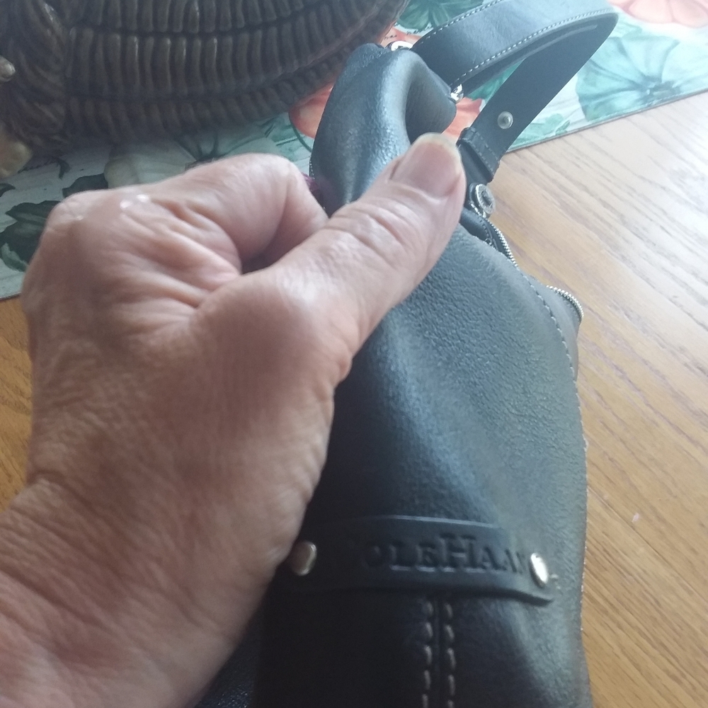 Cole Haan Leather Hobo Bag - Picture 3 of 10